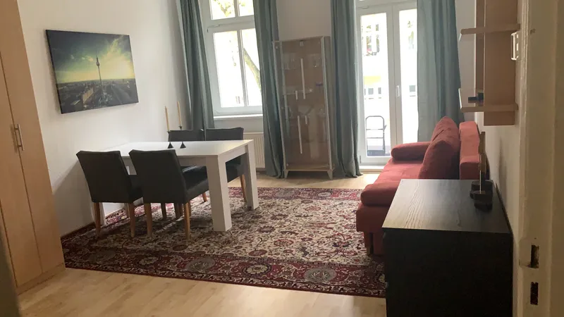 Möblierte 1-Zimmer-Wohnung mit Balkon in Berlin-Karlshorst — photo 1